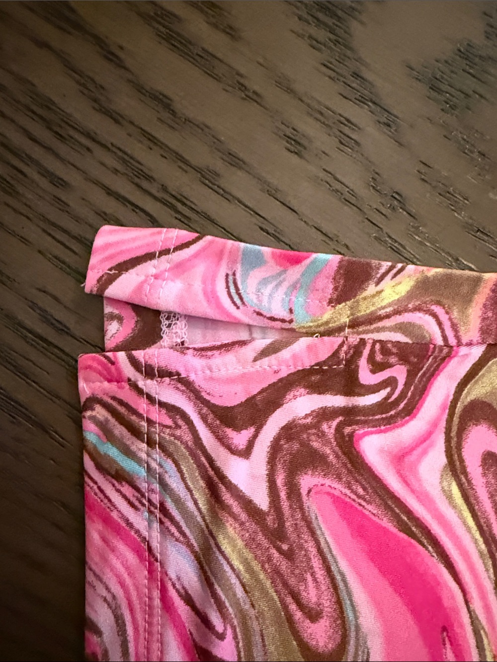 Jamie Sadock Pink Marble-Print Sleeveless Golf Top - Picture 5 of 6
